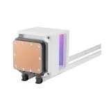 Tản Nhiệt Nước AIO GAMDIAS CHIONE P5-360 White – Radiator 360mm | Màn Hình LCD IPS 3,4 Inch